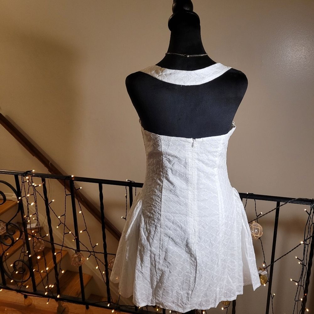 Commense White Halter Mini Dress - Picture 16 of 16